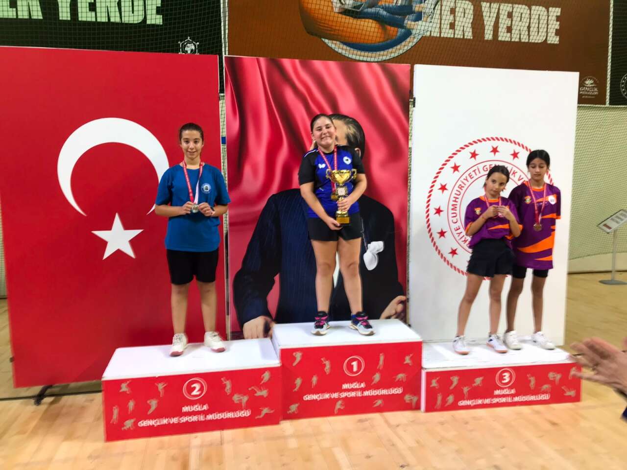 Milas Belediyespor Masa Tenisinde İl Şampiyonluğu 4